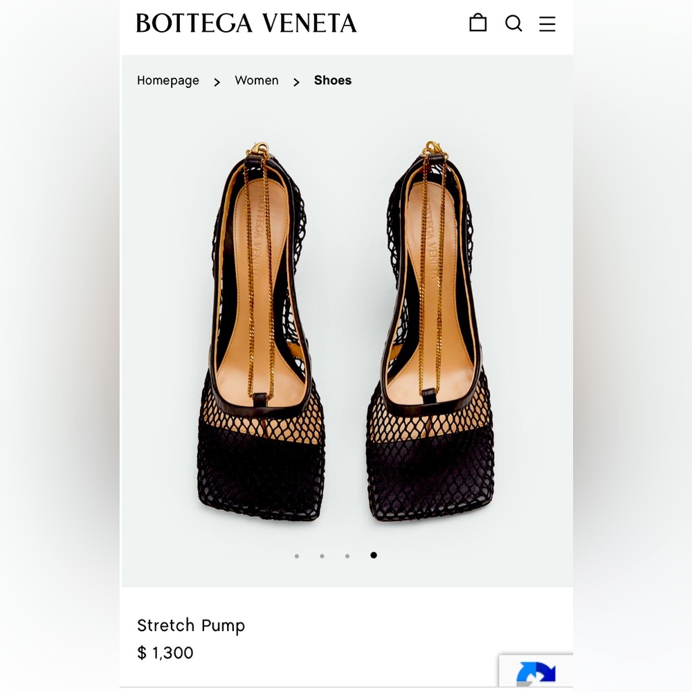 Bottega Veneta New  Black Heels with Woven Design